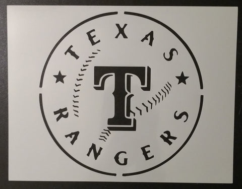 Texas Rangers - Stencil
