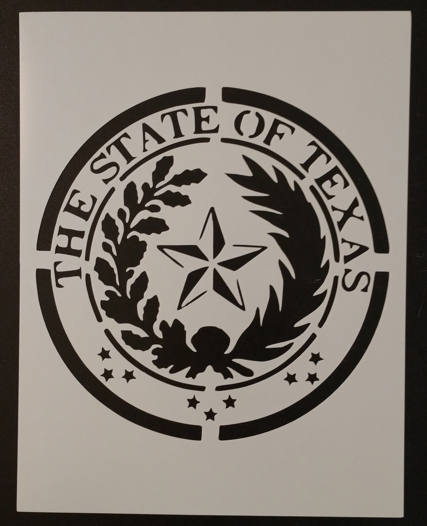 State Seal of Texas - Stencil