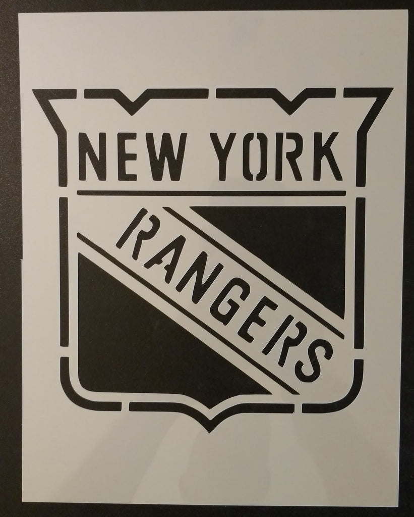 NY New York Rangers - Stencil