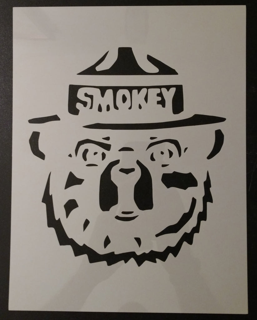 Smokey The Bear - Stencil