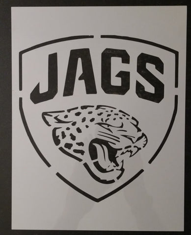Jacksonville Jaguars JAGS - Custom Stencil