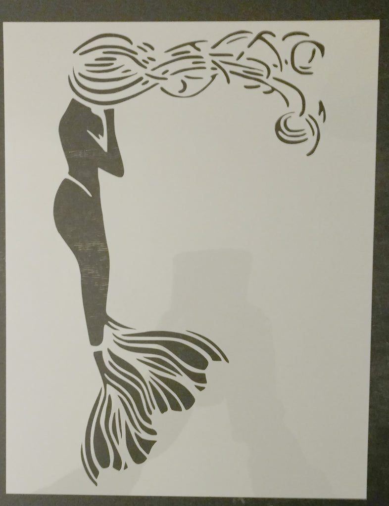 Mermaid Custom Stencil