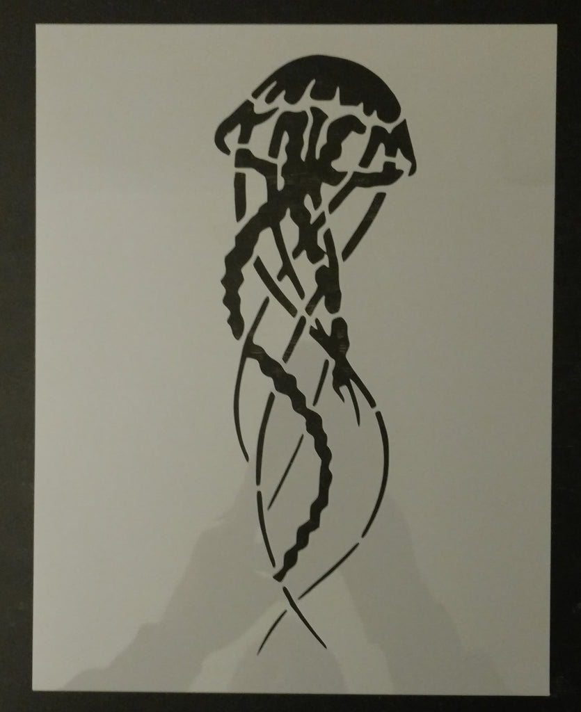 Jellyfish Custom Stencil – My Custom Stencils