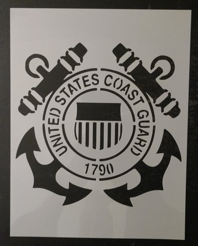 United States Coast Guard 1790 Custom Stencil
