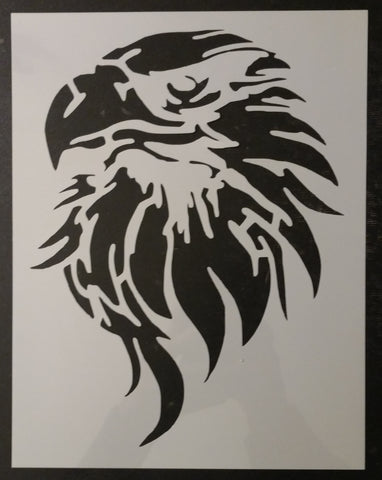 Eagle Head Custom Stencil