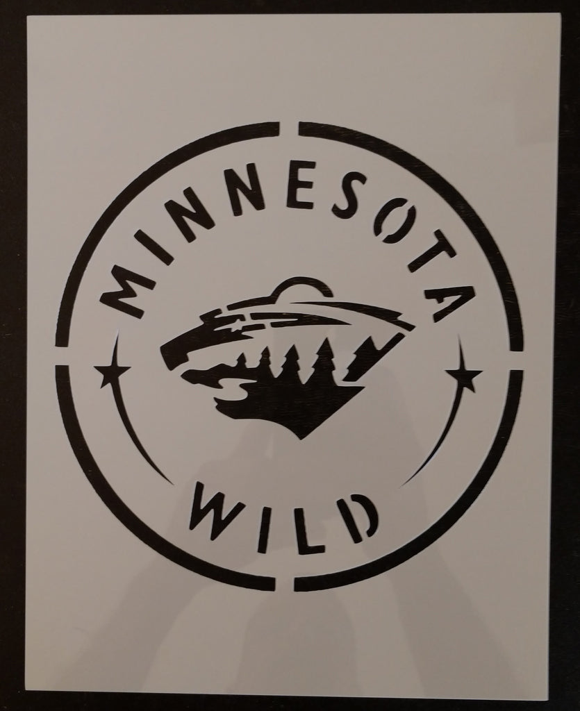 Minnesota Wild #2 Custom Stencil