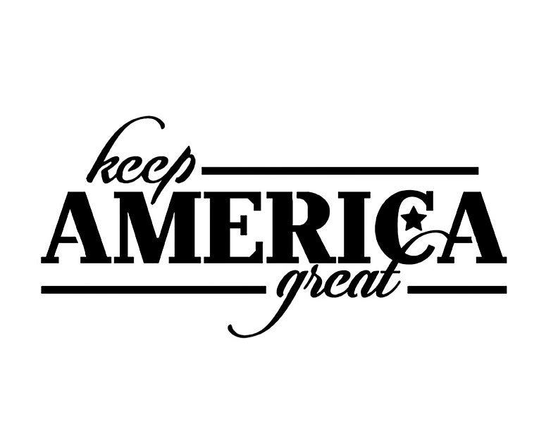 Trump Keep America Great MAGA KAG 2020 Custom Stencil