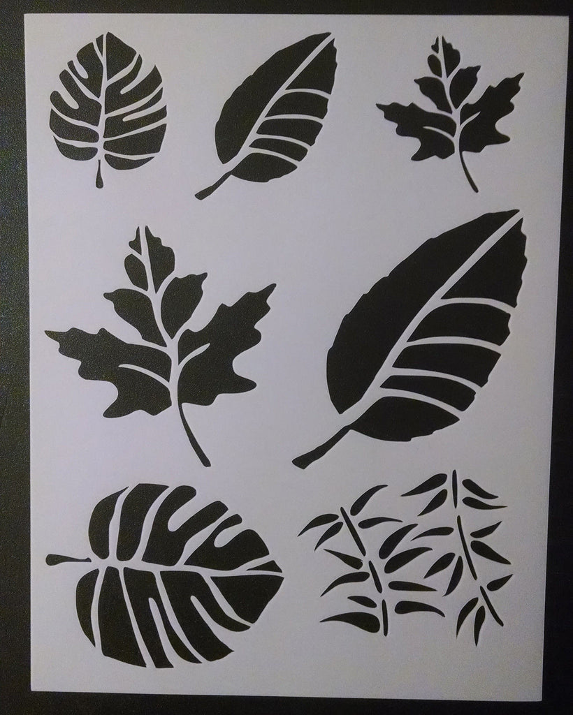 Leaf Leaves - Stencil