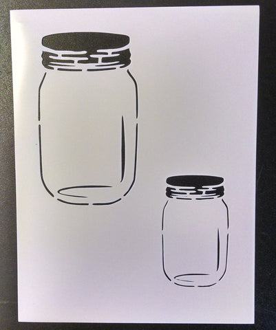 Mason Jars - Stencil