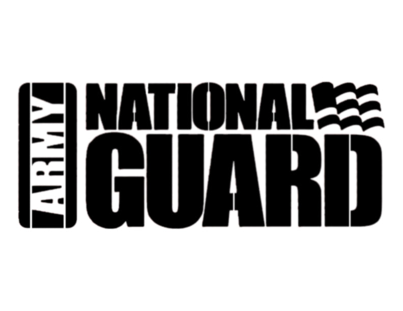 Army National Guard Custom Stencil