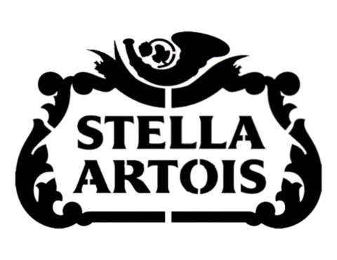 Stella Artois Beer Custom Stencil