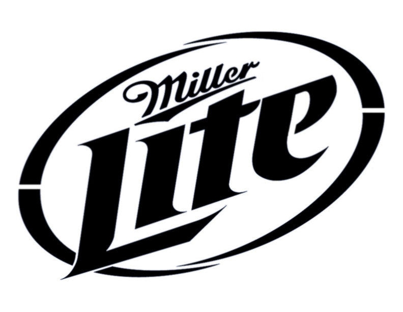 Miller Lite Custom Stencil