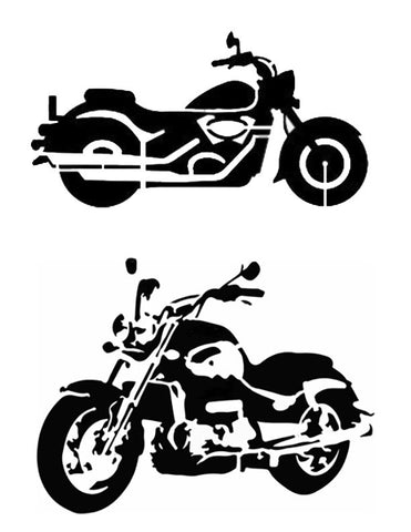 Motorcycles - Stencil