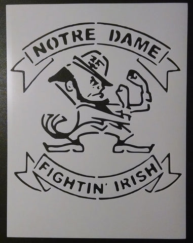 Notre Dame Fighting Irish - Stencil