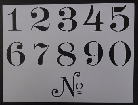 Large Big Script Cursive Letter B 11 x 8.5 Custom Stencil FAST