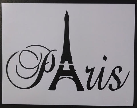 Paris Eiffel Tower - Stencil