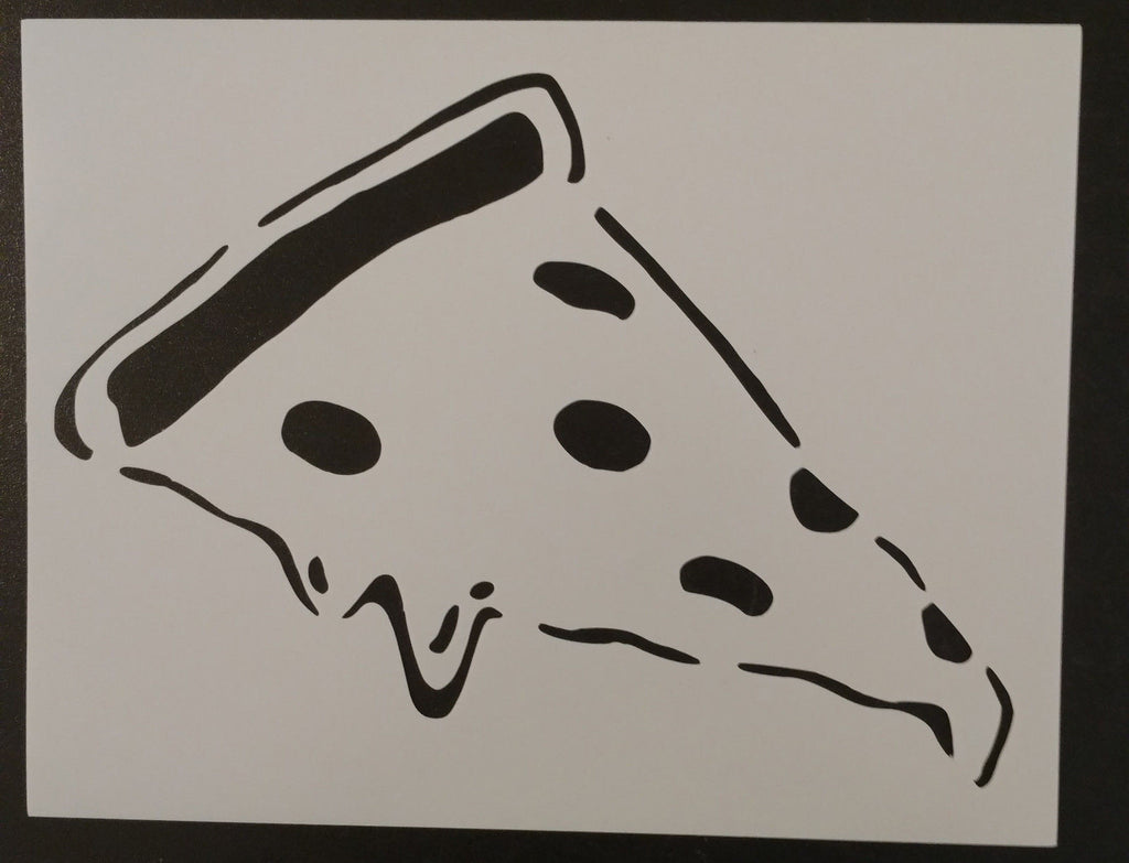 Slice of Pizza - Stencil