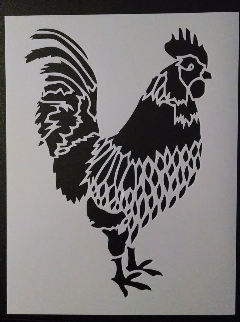 Rooster - Stencil