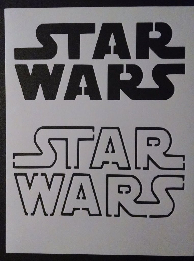 Star Wars Logo - Stencil