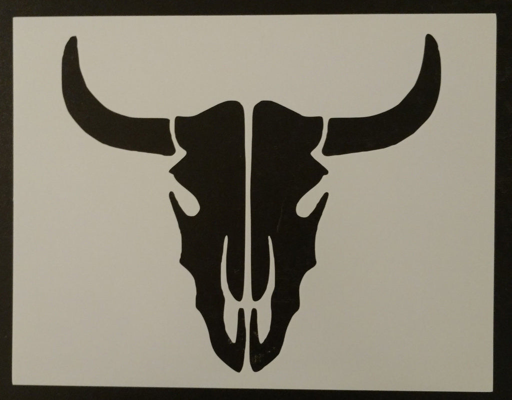 Bull / Steer Skull - Stencil