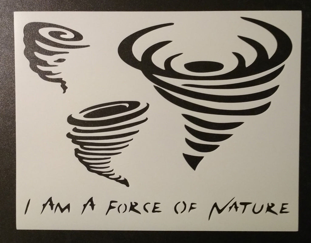 Tornado Force of Nature - Stencil
