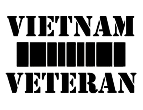 Vietnam War Veteran Vet Soldier Custom Stencil