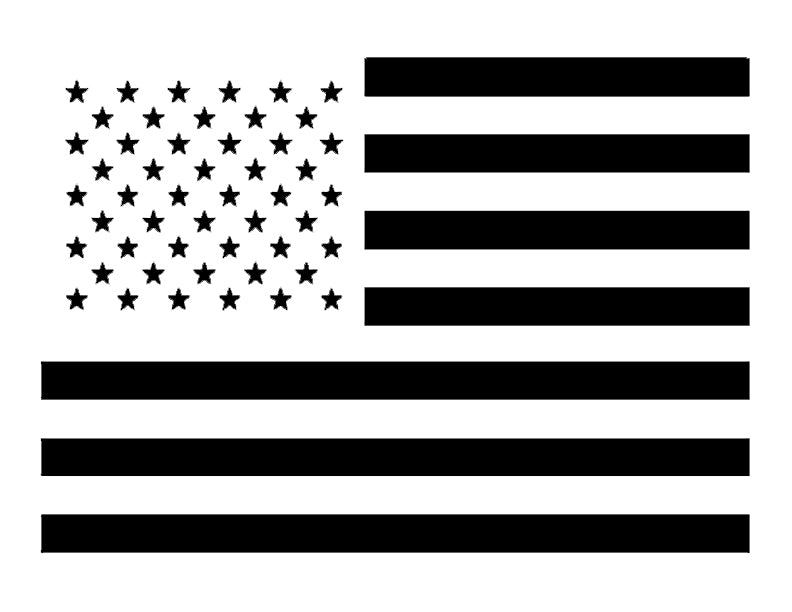 US American Flag - Custom Stencil